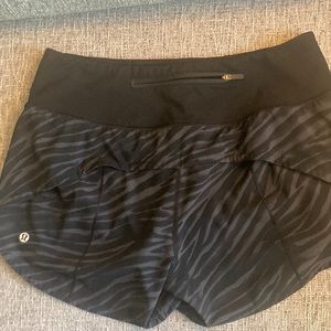 Gently worn Lululemon Speed Up Shorts